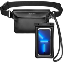 Púzdro SPIGEN A621 UNIVERSAL WATERPROOF CASE & WAIST BAG čierne