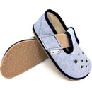 Pegres barefoot papuče BF03 modrá