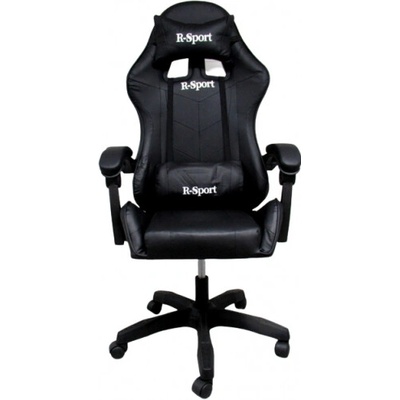 K3 R-Sport ČERNÉ pro hráče + masážní zařízení 94394 – Zboží Mobilmania