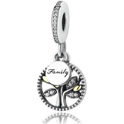P&J Jewellery Stříbrný visací přívěsek Rodina #SB31