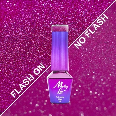 Molly Lac Gél lak DUO Flashing Lights ROSE OF DREAMS 600 5 ml