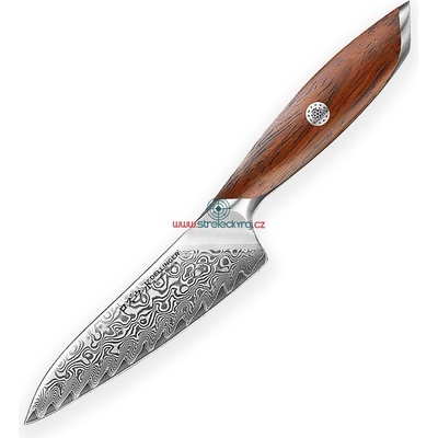 Dellinger Univerzální nůž Petty 135 mm Rose Wood Damascus