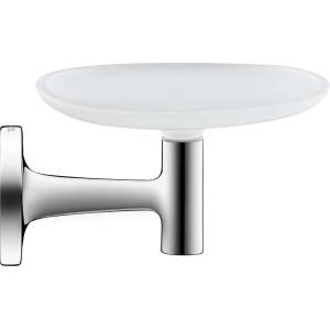 Duravit Starck T - Сапунерка с държач, хром/млечно стъкло 0099331000 (0099331000)