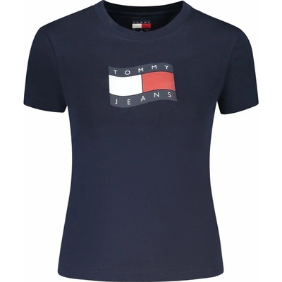 Dámske tričko s krátkym rukávom značky TOMMY HILFIGER modré