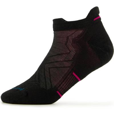 Smartwool Дамски чорапи за бягане Smartwool Women's Run Targeted Cushion Low Ankle Running socks - Black - размер 34-37 (EU) (201-4475-0111)