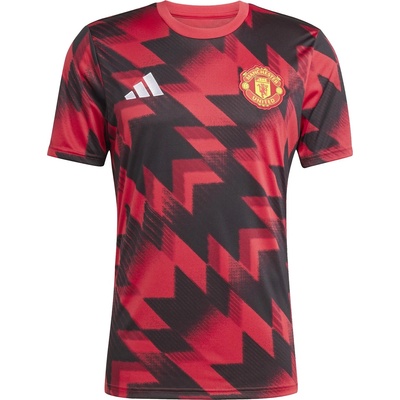 adidas Manchester United Pre Match Shirt 2025 2026 Adults - Red