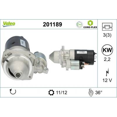 Startér VALEO 201189