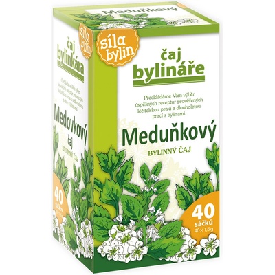 Čaj bylináře Meduňkový nálevové sáčky 40 x 1,6 g