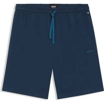 Boss Къси панталони Boss Mens BOSS Bodywear Drawstring Shorts with Logo Detail (Mix & Match) - Open Blue
