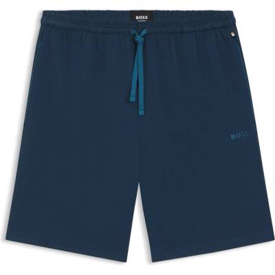 Boss Къси панталони Boss Men's MixMatch Short Elasticated Waistband Drawstring Shorts - Open Blue