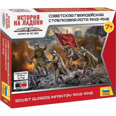 Zvezda Soviet Guards Infantry 1943–1945 1:72