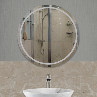 Lidiya Mirror Огледало за баня LED осветление LM Abyss Glow 700×700мм