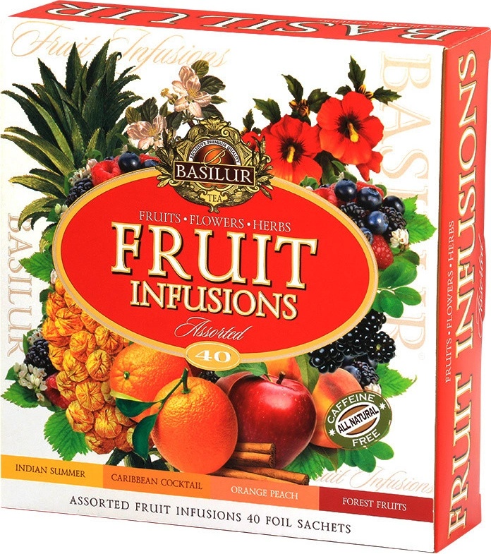 Basilur Fruit Infusions Assorted 40 sáčků