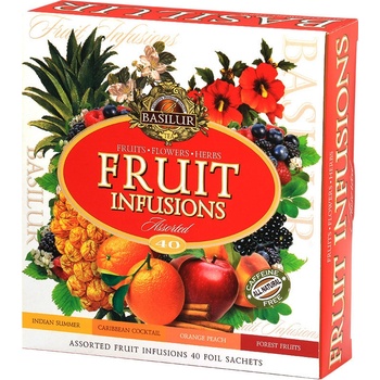 Basilur Fruit Infusions Assorted 40 sáčků