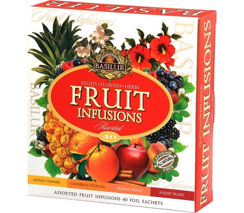 Basilur Fruit Infusions Assorted 40 sáčků