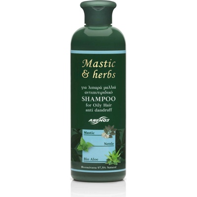 Anemos Chios šampón proti lupům pro mastné vlasy s mastichou 300 ml