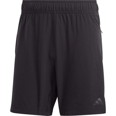 adidas Мъжки къси панталони Adidas Workout Knurling Shorts Mens - Black/Black