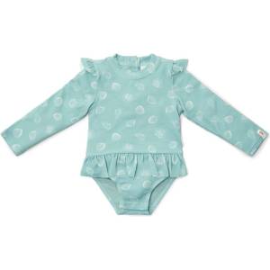 Little Dutch Бебешки цял бански костюм с дълъг ръкав Little Dutch - Ocean Treasureurf Surf Blue, 62/68 cm, 2-6 м (CL25038659)