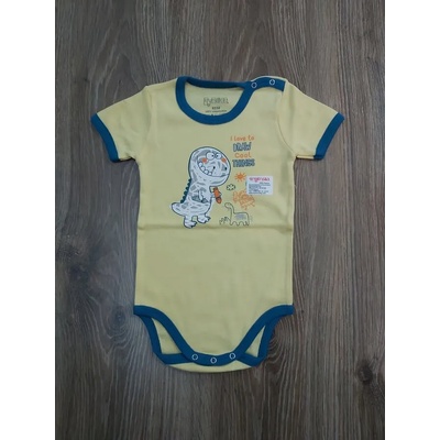 mymosa Боди с къс ръкав Динозавър, 62/68, 74/80, 86/92