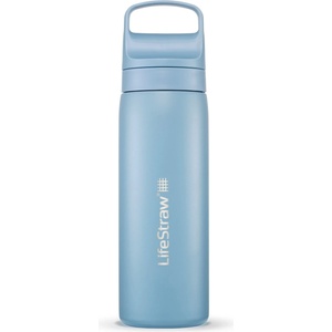 LifeStraw Бутилка с филтър LifeStraw Go Stainless Steel Water bottle - Icelandic Blue - размер 1 l (533-1384-0713)