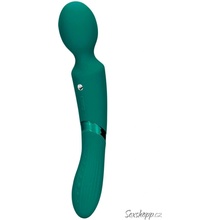 Shots Loveline Double Sided Vibrating Wand a vibrační masážní hlavice 23,5 x 3,5 cm