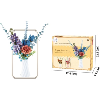 Mamido stavebnica kytica farebných kvetov MT1179