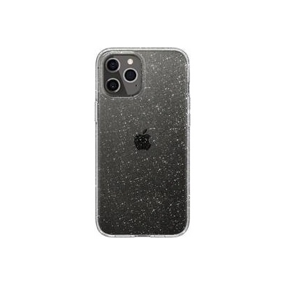 Púzdro Spigen Liquid Crystal Glitter Apple iPhone 12/12 Pro čiré