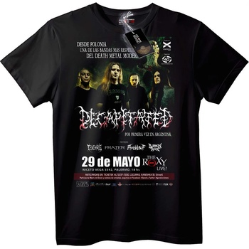 NOONEBRAND Тениска Decapitated Турне в Аржентина - L, Black