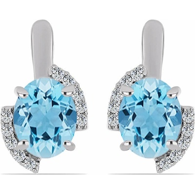 Nefertitis Náušnice stříbrné Ag 925 010645 BT NF55445