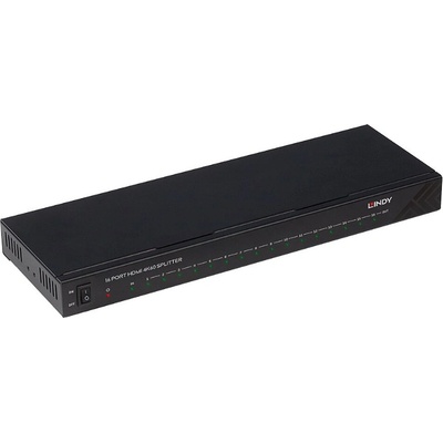 Lindy HDMI 4K60 сплитер с 16 порта, Lindy 38239 (38239)