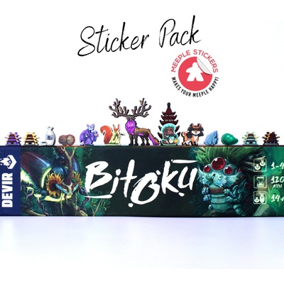 Meeple Stickers samolepky pro bitoku