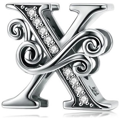 P&J Jewellery Stříbrný přívěsek Magické písmenka 2 SBMA2 X