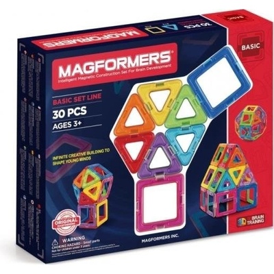 Magformers Rainbow 30 ks – Zboží Dáma