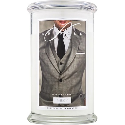 Kringle Candle Grey ароматна свещ 624 гр