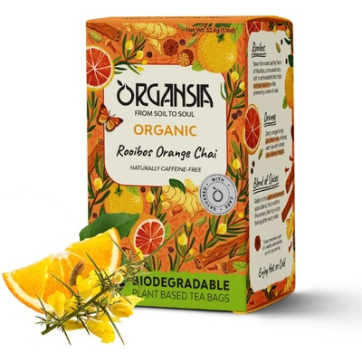 ORGANSIA BIO Rooibos Orange Chai 18 x 1,5 g