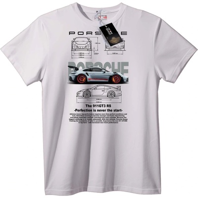 Тениска Porsche 911 GT3 RS - XL, White