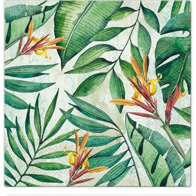 TaT servítky Tropical Garden 33x33cm