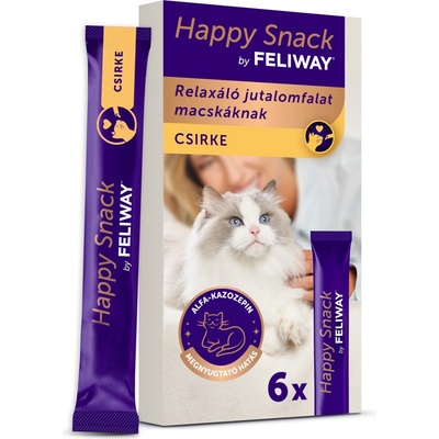 Feliway Happy Snack Kuřecí 6 x 15 g – Sleviste.cz