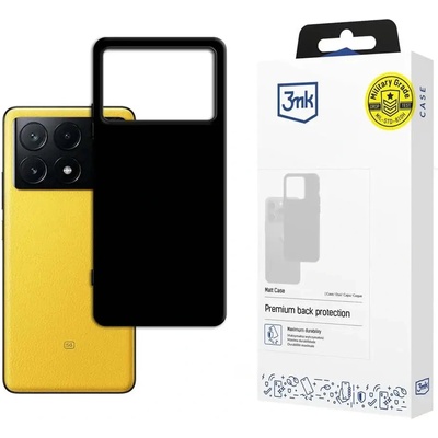 3mk Protection 3mk Matt Case за Xiaomi Poco X6 Pro 5G - черен (5903108557276)