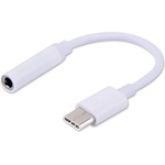 SAVIO Аудио адаптер SAVIO USB Type 3.1 C (M) - Jack 3.5mm (F) White (AK-35)