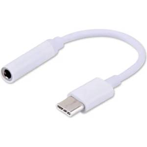 SAVIO Аудио адаптер SAVIO USB Type 3.1 C (M) - Jack 3.5mm (F) White (AK-35)