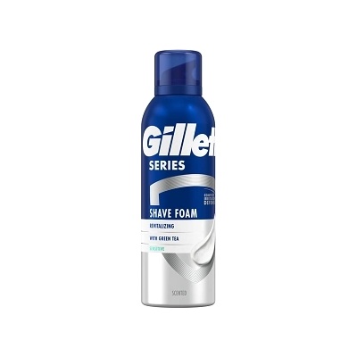 Procter & Gamble GILLETTE SERIES FOAM 200ml ревитализираща пяна със зелен чай