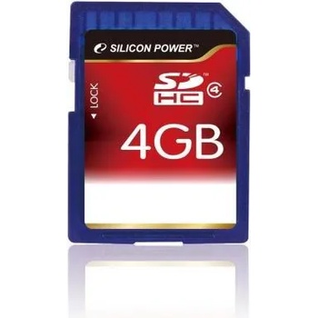 Silicon Power SDHC 4GB Class 4 SP004GBSDH004V10