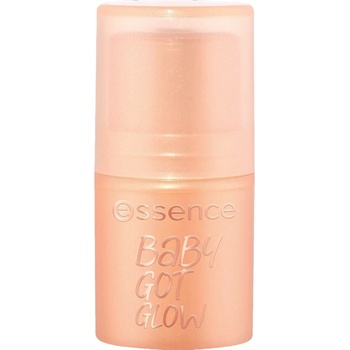 Essence Хайлайтър стик Baby Got Glow, 10 Golden Aura, 5.5 g