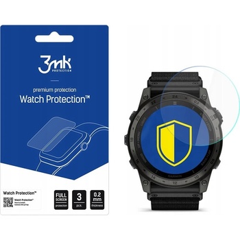 3MK Комплект 3 протектора за Garmin Tactix 7 AMOLED Edition, 3MK, Стъкло, Прозрачни, 0.2 мм (3MK5446) (3MK5446)