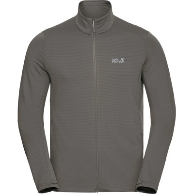 Jack Wolfskin Мъжко поларено яке Jack Wolfskin Litestride Fullzip Fleece jacket - Flint - размер M (005-7007-0412)