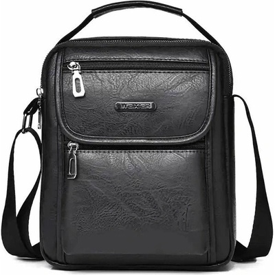 Weixier pánska crossbody taška Tovuz Čierna