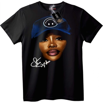 NOONEBRAND Тениска SZA Подпис Шапка - M, White