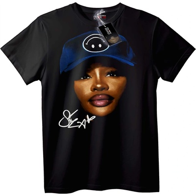 NOONEBRAND Тениска SZA Подпис Шапка - M, White