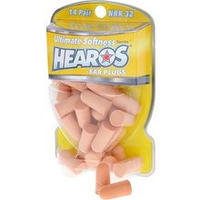 HEAROS Ultimate Softness Series Ear Plugs Beige NRR 32dB 14 Pairs